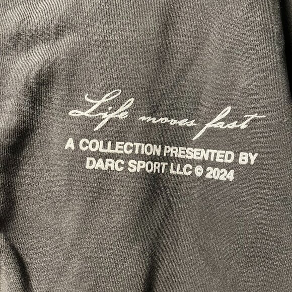 DARC SPORT "Wolves Forever" Zipper Gray Heavyweight Zipper Hoodie - Picture 5 of 7